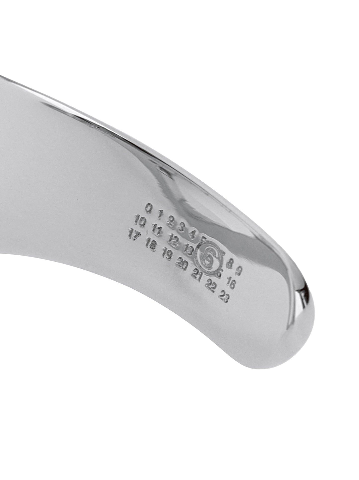 MM6 Maison Margiela Silver Brass Bracelet
