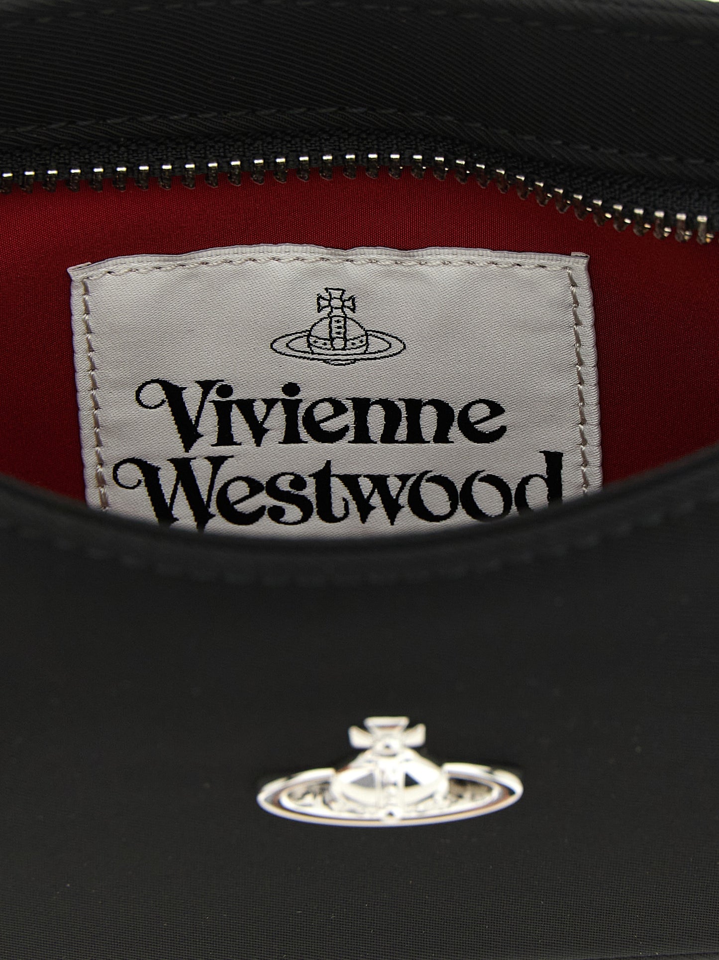 Vivienne Westwood Black Polyester Shoulder Bag