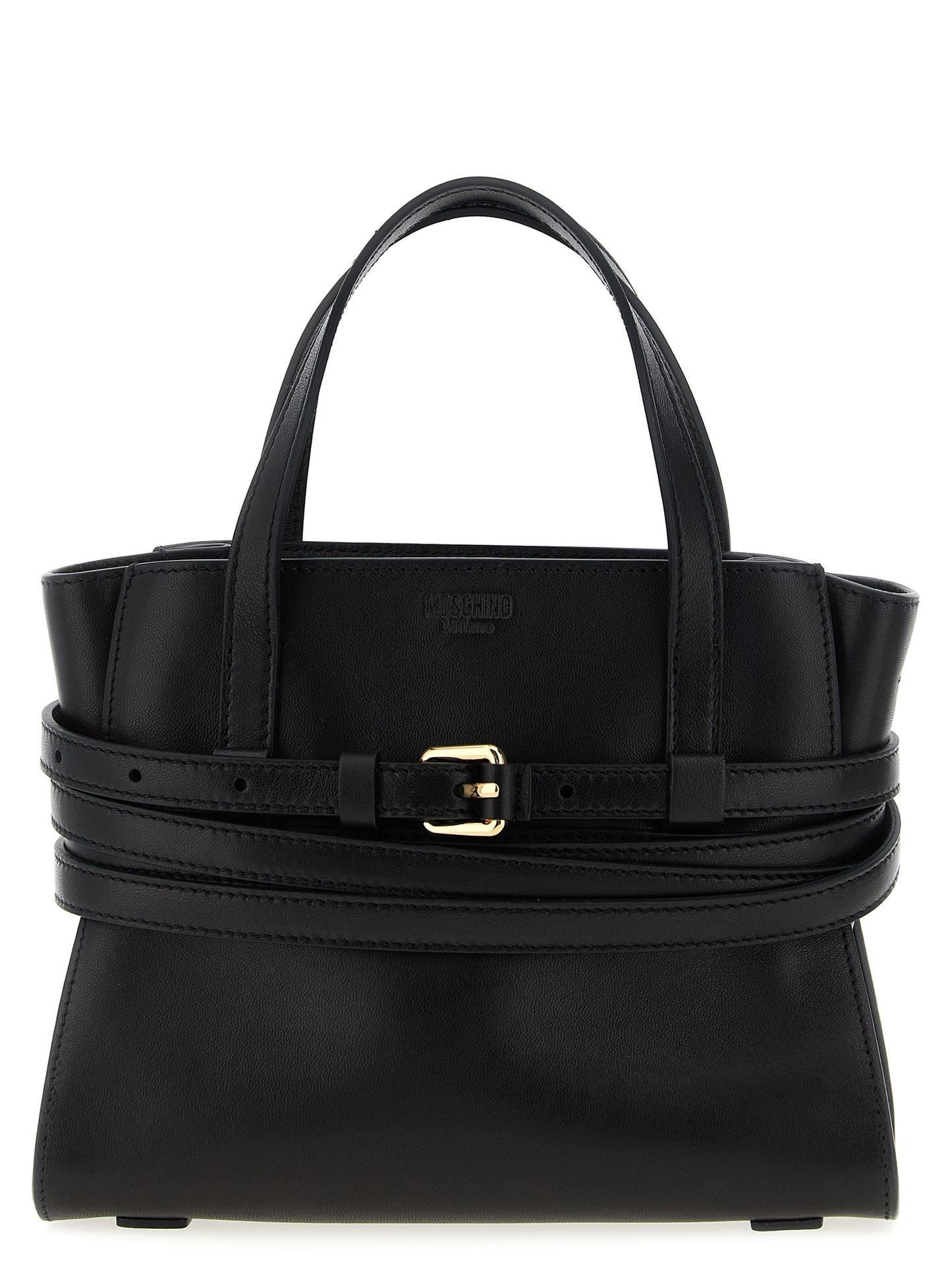 Moschino Black Polyester Handbag