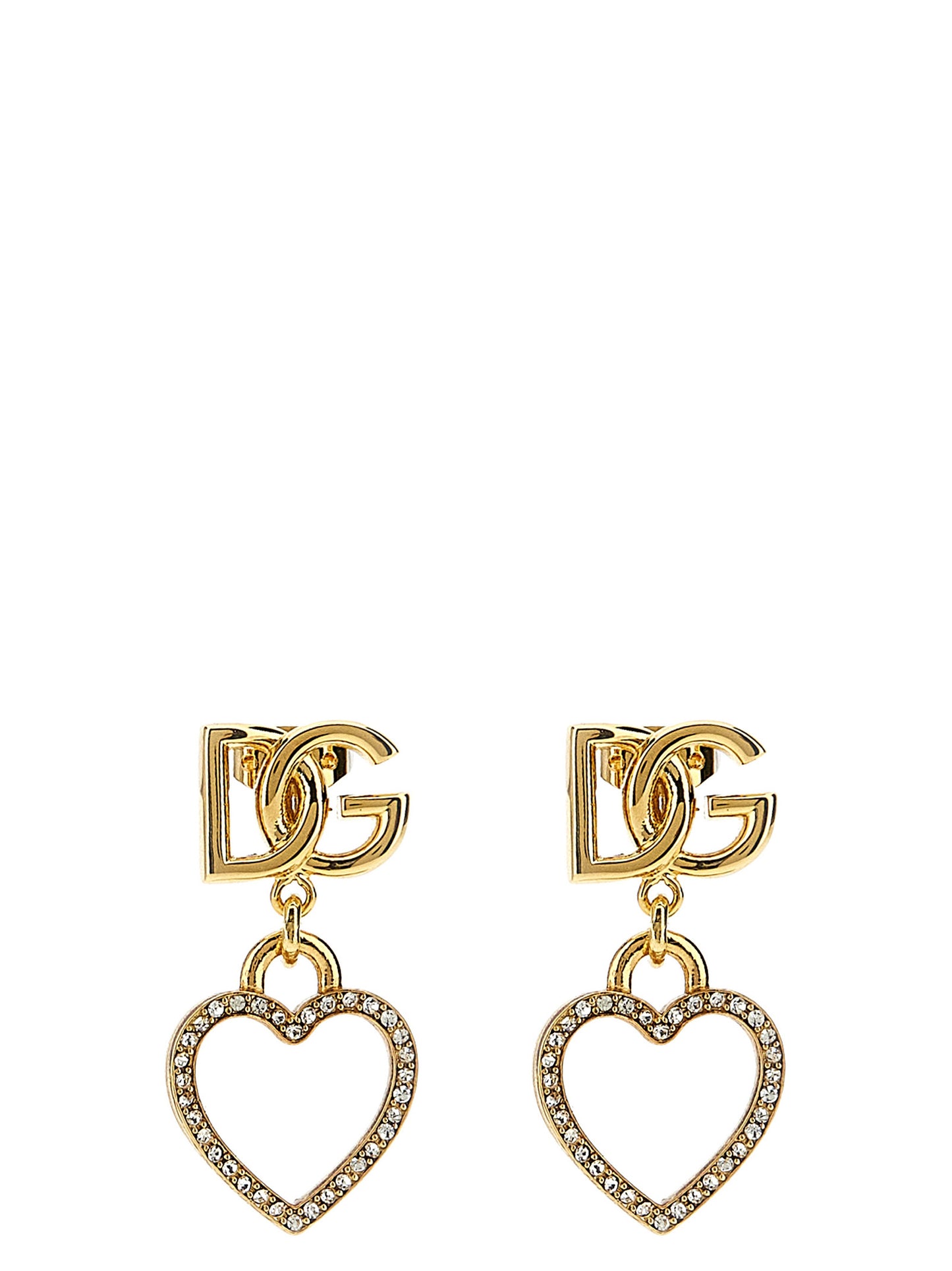 Dolce & Gabbana Gold Brass Earrings