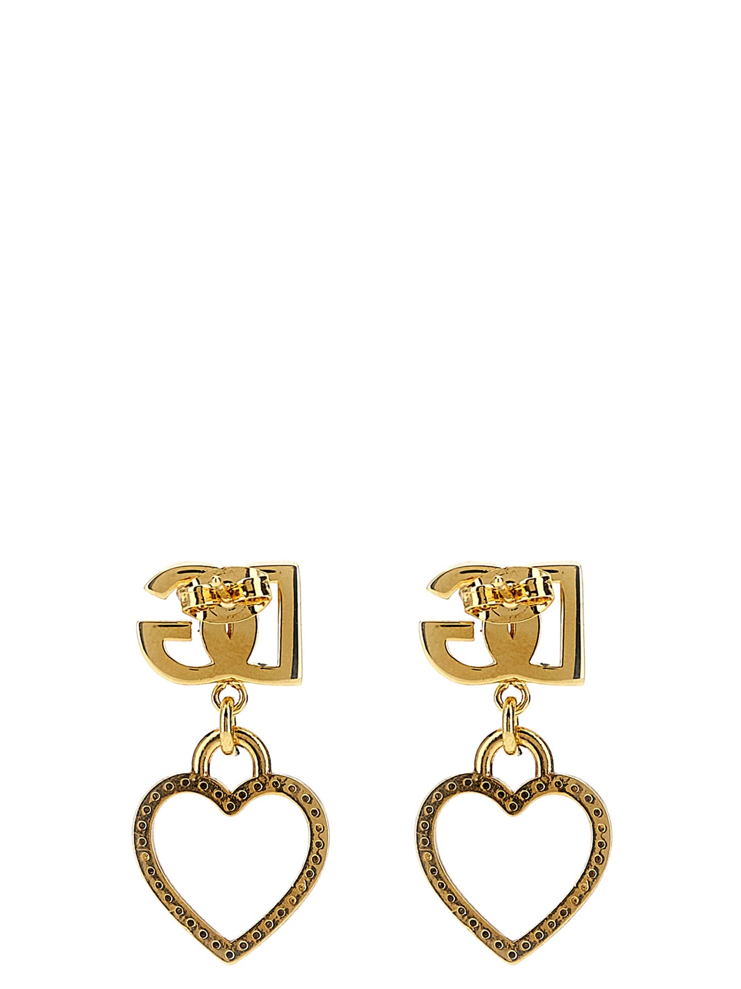 Dolce & Gabbana Gold Brass Earrings