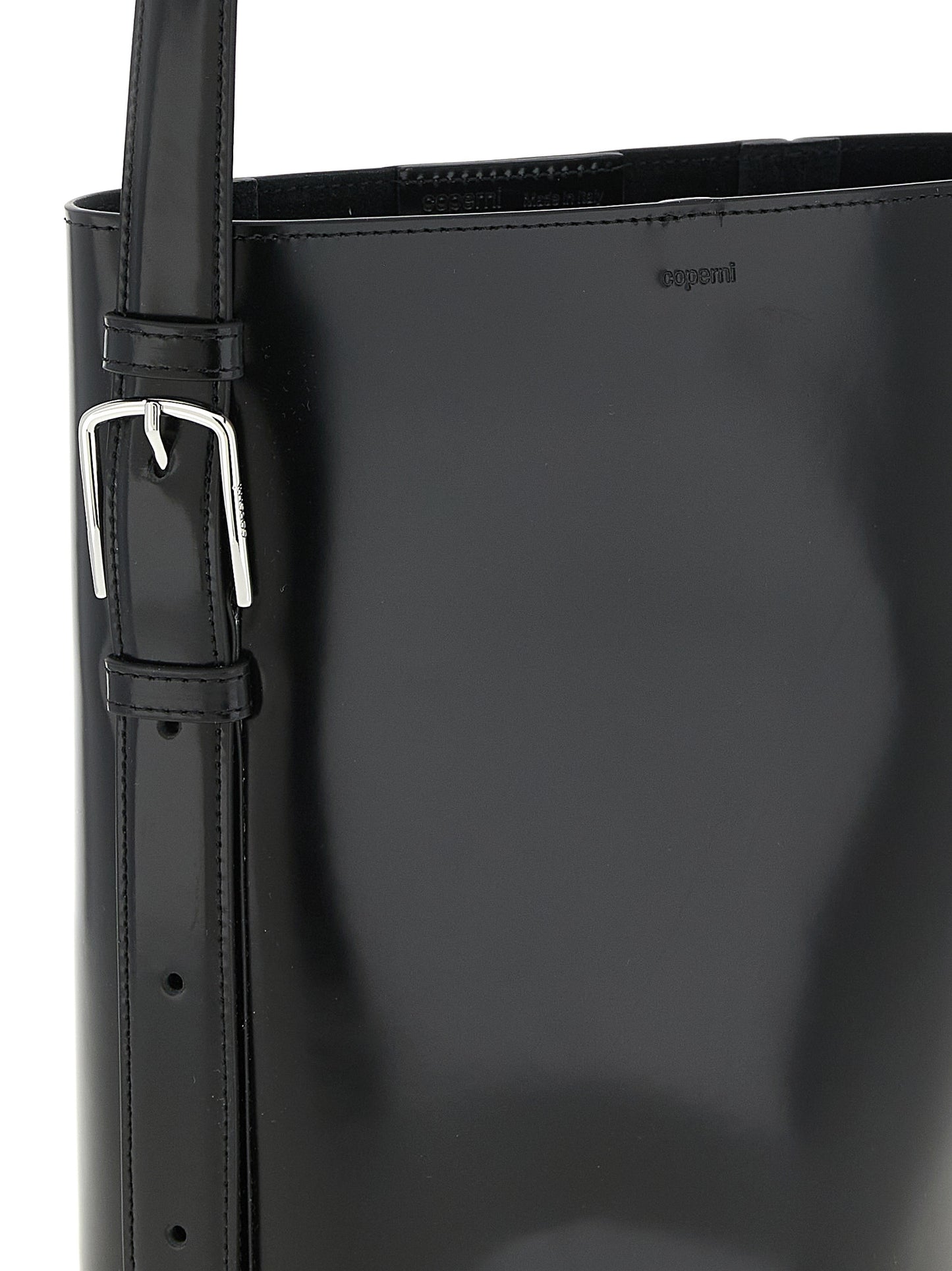 Coperni Black Cowhide Shoulder Bag