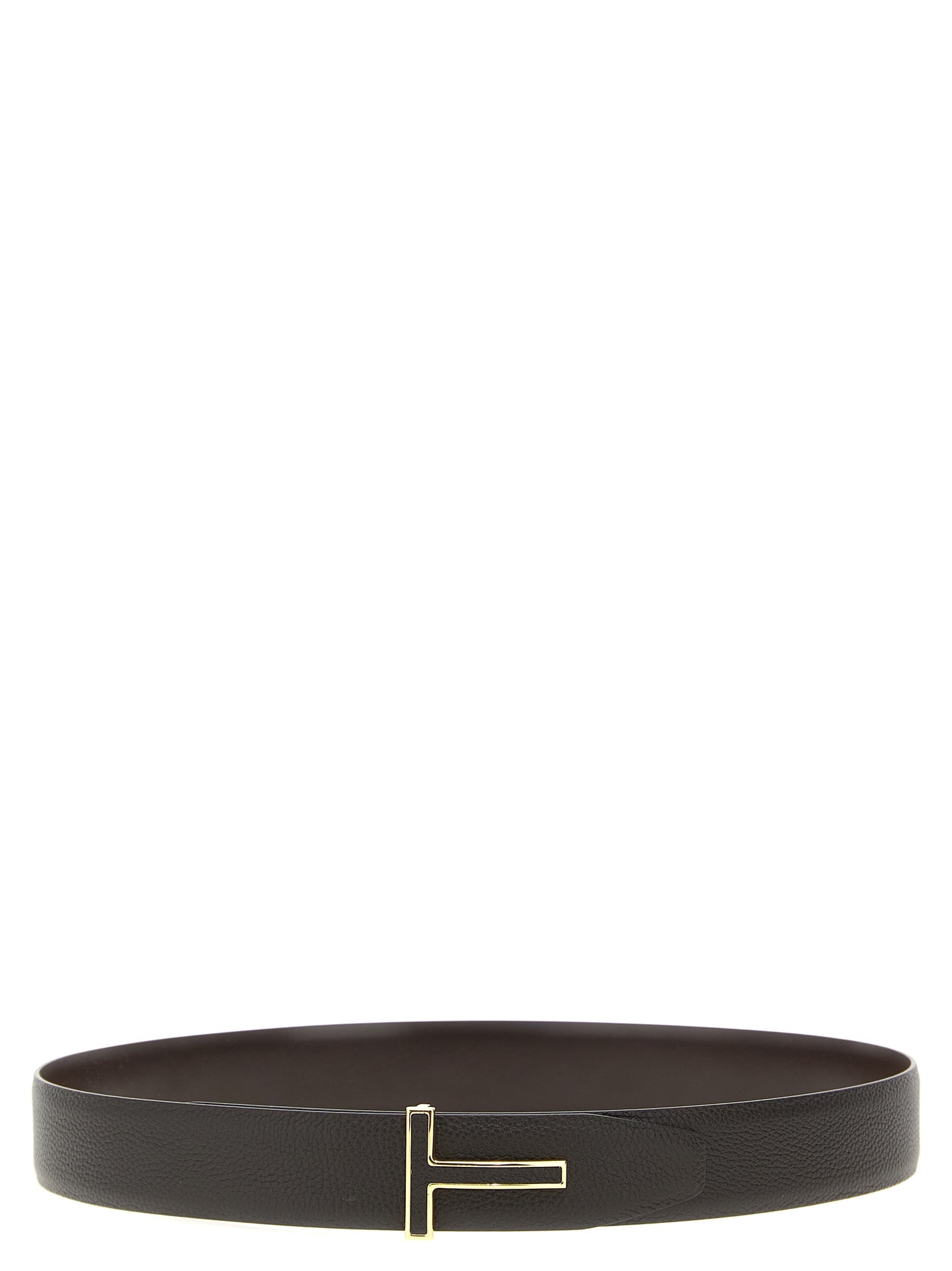 Tom Ford Brown Calfskin Belt