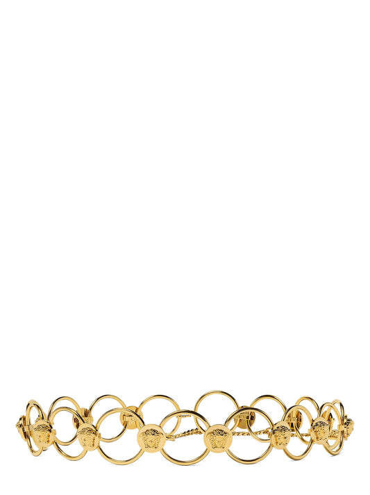 Versace Gold Brass Belt