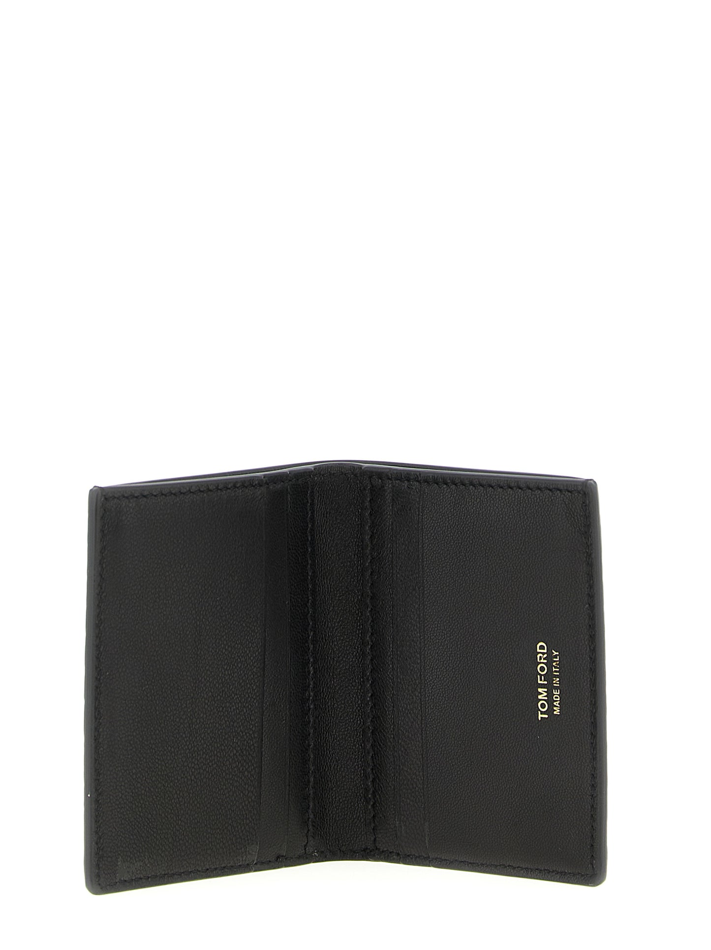 Tom Ford Black Calfskin Cardholder