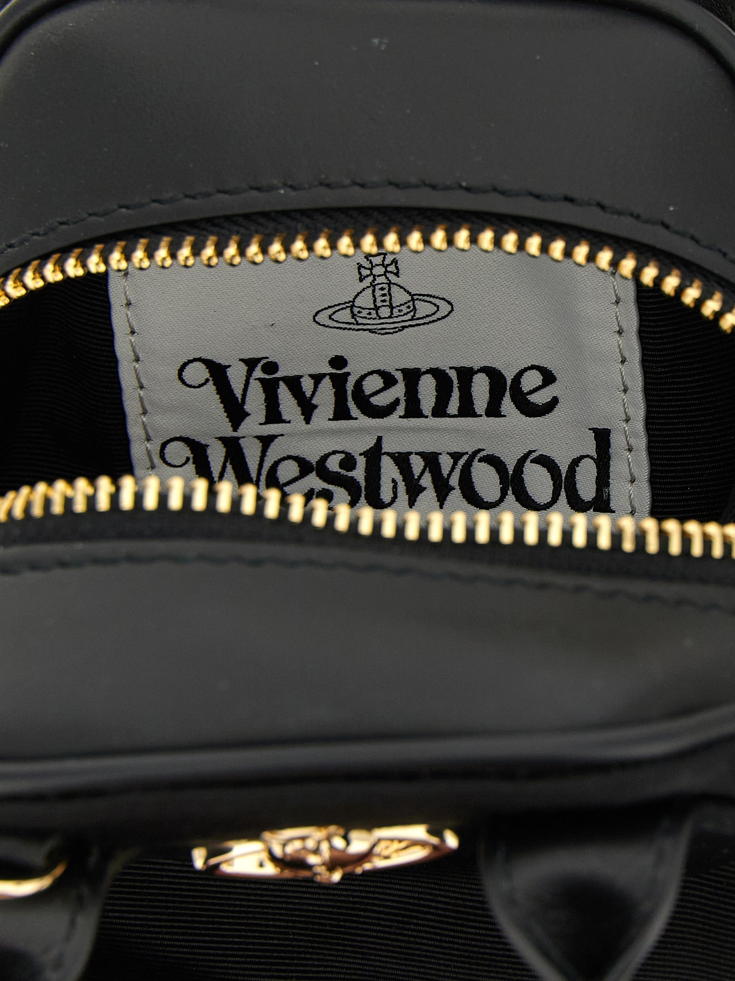 Vivienne Westwood Black Viscose Handbag
