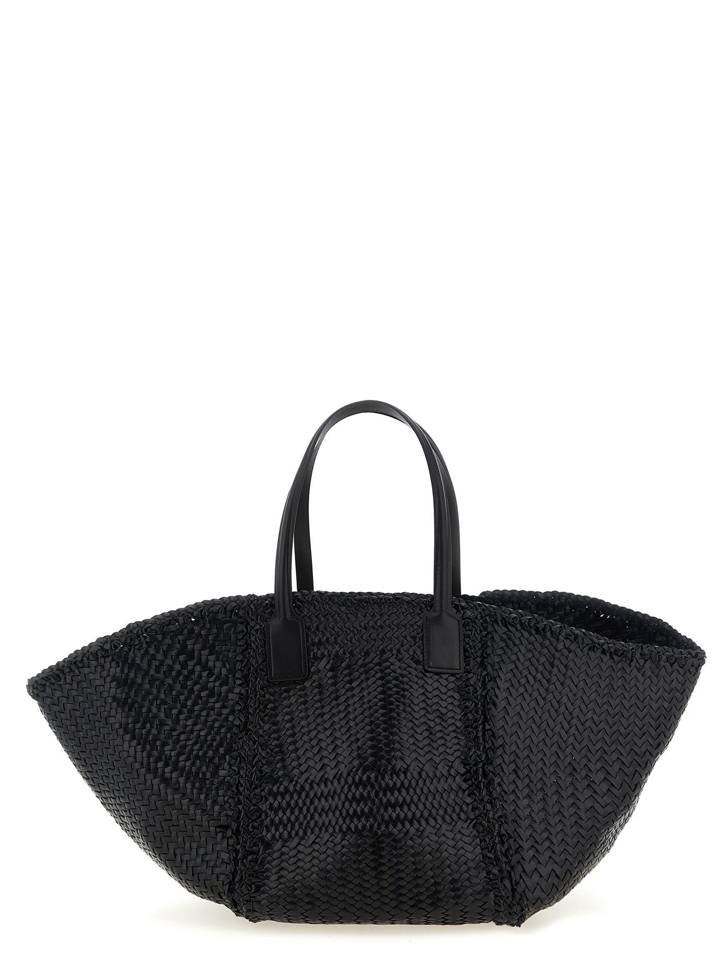 Dragon Diffusion Black Calfskin Tote Bag