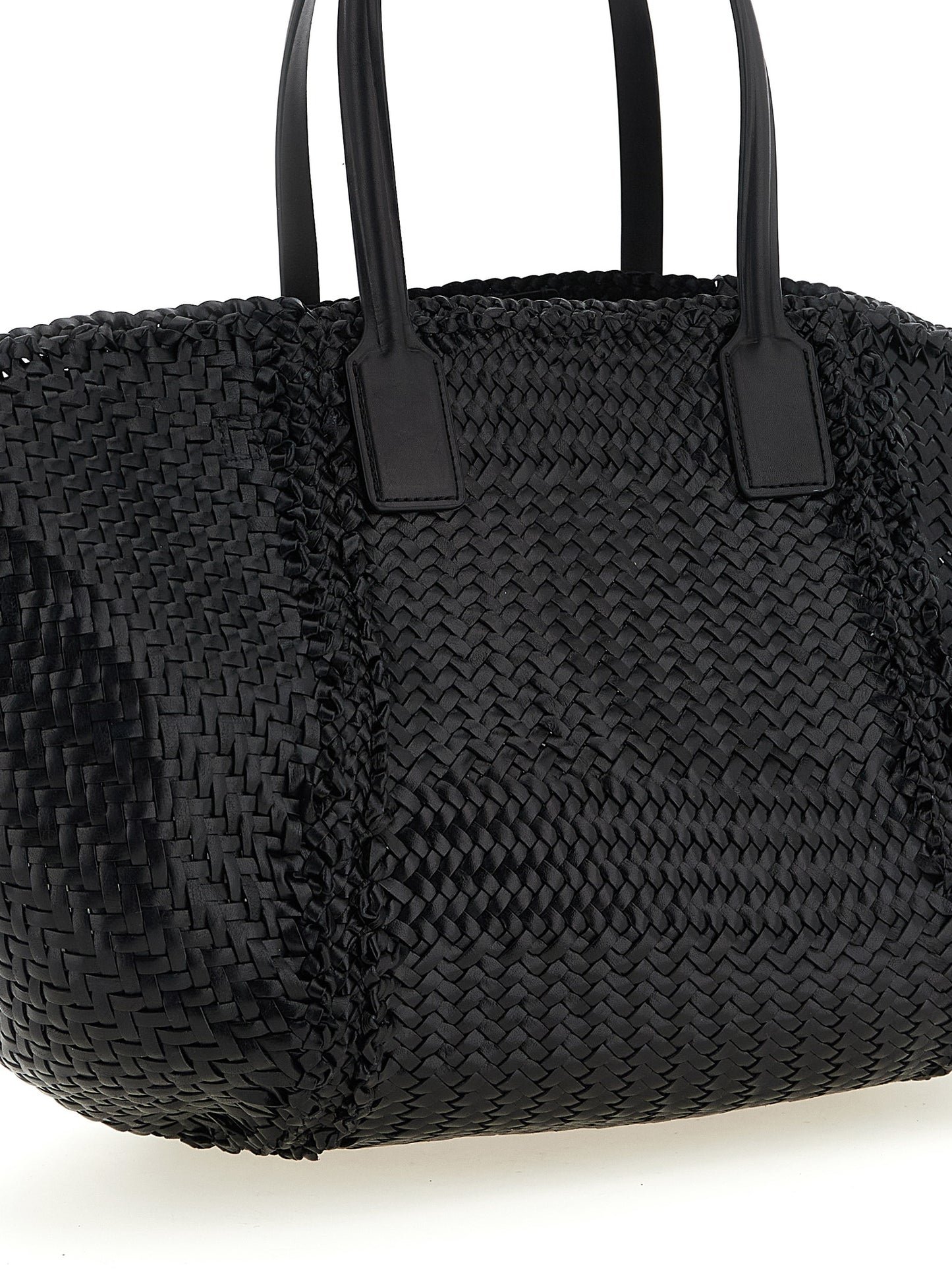 Dragon Diffusion Black Calfskin Tote Bag