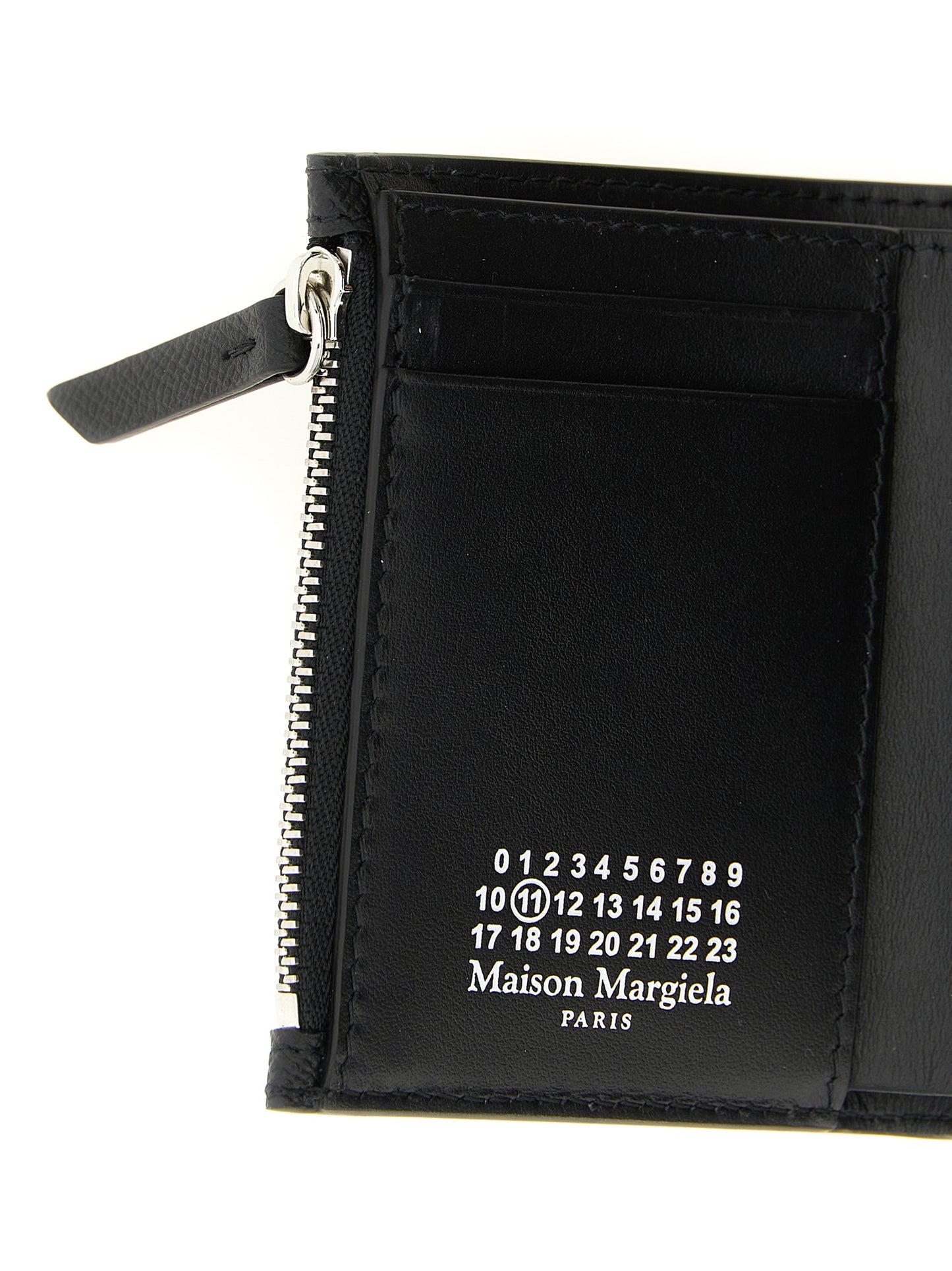 Maison Margiela Black Calfskin Cardholder